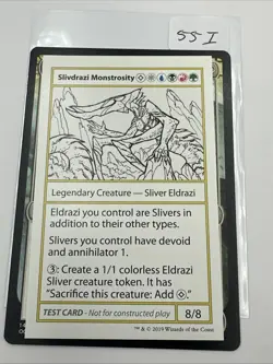 Slivdrazi Monstrosity Mtg Playtest Copy - Image 2