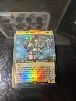 Tifa, Martial Artist (#188) - Foil Extended Art FIC NM MTG - Image 1