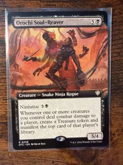 MTG - OTC - Orochi Soul-Reaver Borderless Rare - 58 - NM-Mint! - Image 1