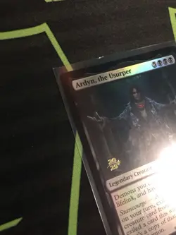 MTG Magic The Gathering Ardyn, The Usurper Foil Prerelease Promo Final Fantasy - Image 2