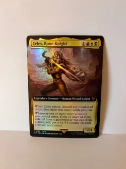 Celes, Rune Knight (Foil, Extended Art, FIC 167) - MTG Final Fantasy - Image 1