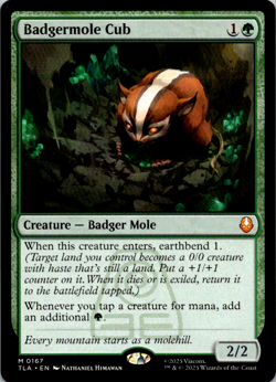 Badgermole Cub #167 || MTG - Avatar: The Last Airbender || 2025 - Image 1