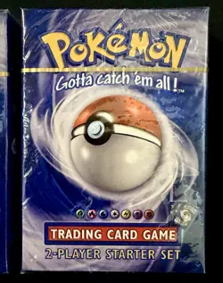Pokemon Gold Strip Base Theme Deck English x3 Case Fresh Shadowless New! - Image 4