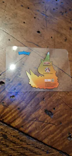 Wurmple 131 Pokemon Lamincards Edibas - ESP - EXC - Image 2