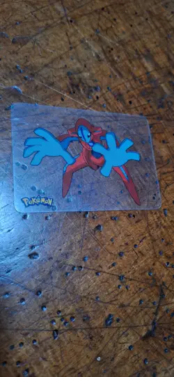 Deoxys Forma Normal 142 Pokemon Lamincards Edibas - ESP - EXC - Image 1