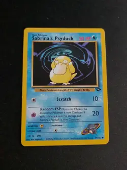 Sabrina's Psyduck 99/132 Common Gym Challenge ENG Pokemon (comune) - Image 1