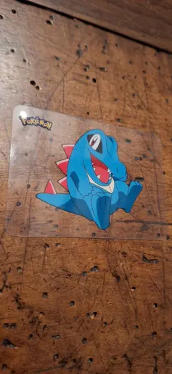 Ash Totodile 111 Pokemon Lamincards Edibas - ESP - EXC - Image 1