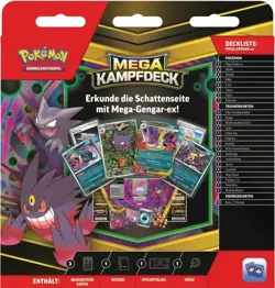 Pokemon TCG Mega Kampfdeck Mega-Gengar ex Deutsch - NEU & OVP - Image 3