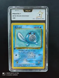 Carte Pokemon Ptitard Edition 1 59/102 - Set De Base - FR - PCA 8 - Image 1