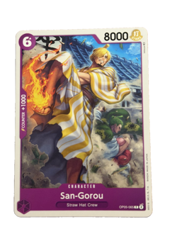 New: One Piece CCG San-Gorou OP05-065 Awakening of the New Era Regular Common - Image 1