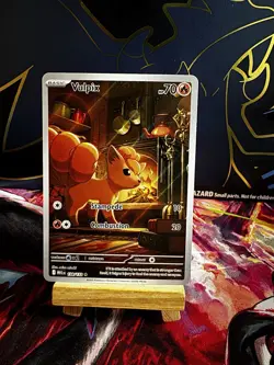 Pokemon TCG Vulpix 138/132 IR Illustration Rare Mega Evolution NM/mint - Image 1