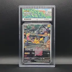 Pokemon TCG Card Pikachu 173/165 S&V 151 Illustration Rare *English* - ACE 9 - Image 1