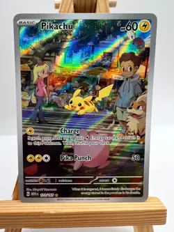Pokemon TCG - S&V 151 - 173/165 Pikachu - Illustration Rare - NM/M - Image 1