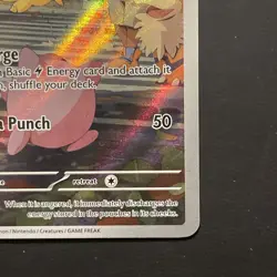 Pokemon TCG S&V 151 Pikachu Card 173/165 Illustration Rare Near Mint Full Art - Image 3