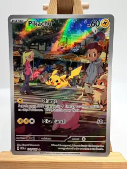 Pokemon TCG - S&V 151 - 173/165 Pikachu - Illustration Rare - NM/M - Image 1