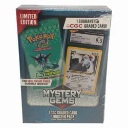 Pokemon TCG: Limited Edition Mystery Gems (1 Graded Card/1 Pack) Factory Sealed - Image 3