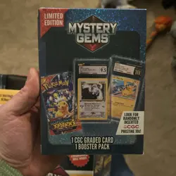 Pokemon TCG: Limited Edition Mystery Gems (1 Graded Card, 1 Booster Pack) #2 - Image 1