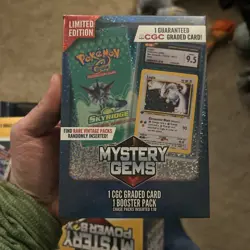 Pokemon TCG: Limited Edition Mystery Gems (1 Graded Card, 1 Booster Pack) #2 - Image 2