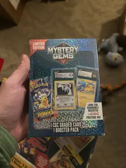 Pokemon TCG: Limited Edition Mystery Gems (1 Graded Card, 1 Booster Pack) #3 - Image 1