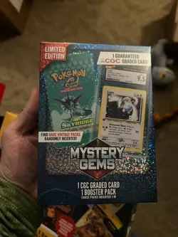 Pokemon TCG: Limited Edition Mystery Gems (1 Graded Card, 1 Booster Pack) #3 - Image 2
