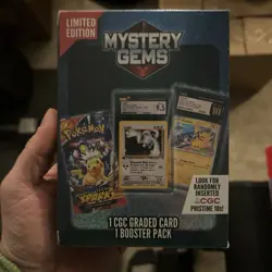 Pokemon TCG: Limited Edition Mystery Gems (1 Graded Card, 1 Booster Pack) #4 - Image 2
