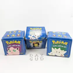Lot of 3 SEALED 1999 Pokemon 23k Gold Plated Card Pokeball BK Mewtwo Togepi Jig - Image 1