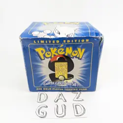 Lot of 3 SEALED 1999 Pokemon 23k Gold Plated Card Pokeball BK Mewtwo Togepi Jig - Image 4