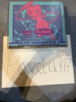 Pokemon TCG Fusion Strike Pokemon Center Elite Trainer Box ETB - New and Sealed - Image 1