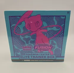 Fusion Strike Pokemon Center ETB Elite Trainer Box - Pokemon TCG - Sealed - Image 1