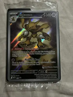 Alakazam 009 Mega Evolution Pokemon Center ETB Promo Card SEALED - Image 1