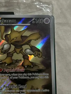 Alakazam 009 Mega Evolution Pokemon Center ETB Promo Card SEALED - Image 5