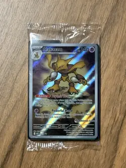 Alakazam 009 Mega Evolution Pokemon Center ETB Promo Card SEALED - Image 1