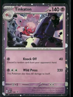 Tinkaton - (Cosmo Holo) 140 Holo - Pokemon TCG SV: Scarlet & Violet Promo Cards - Image 1