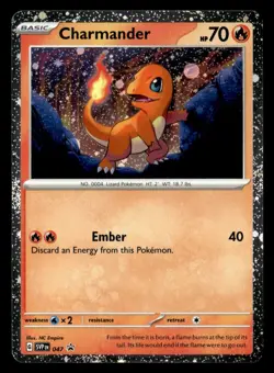 Charmander - (Cosmos Holo) SV: Scarlet & Violet Promo Cards 047 NM Pokemon TCG - Image 1