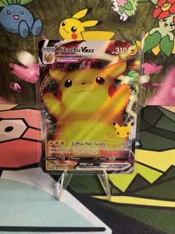 Pikachu VMAX SWSH062 Black Star Promo - Celebrations - Pokemon TCG - SHIPS FAST - Image 1