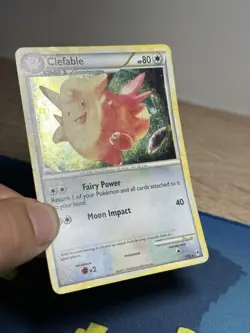 Clefable 1/95 HGSS Call Of Legends Holo Rare Pokemon TCG Card - Image 4