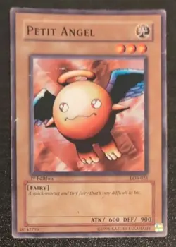 Petit Angel #LOB-025 Common Unlimited Edition Yugioh! TCG Card Heavily Played - Image 1