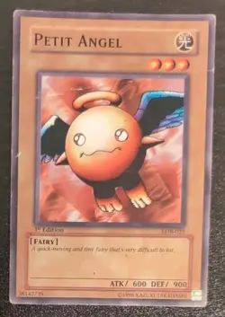 Petit Angel #LOB-025 Common Unlimited Edition Yugioh! TCG Card Heavily Played - Image 3