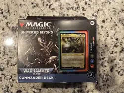 Magic: The Gathering Warhammer 40,000 Commander Decks Sealed Set of 4 - Image 4