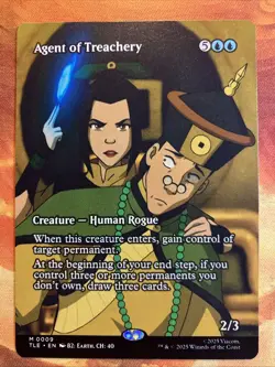 MTG Borderless Agent of Treachery Avatar: The Last Airbender Eternal-Legal NM!! - Image 1