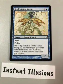 NM Spellstutter Sprite - Lorwyn Mtg Tcg - Image 1