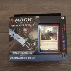 MTG The Ruinous Powers Warhammer 40k Commander Deck - SEALED - Image 1