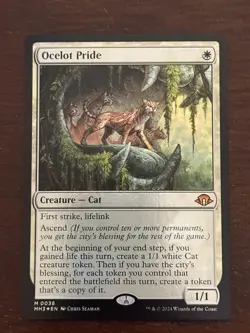 Magic The Gathering Ocelot Pride MH3 Mythic Foil - Image 1