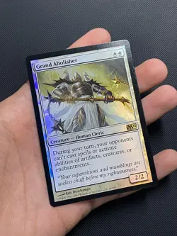 MTG Magic The Gathering LP foil Grand Abolisher M12 Core Set - Image 1