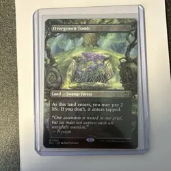 Overgrown Tomb (Borderless) Lorwyn Eclipsed Regular - Image 1