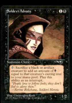 Soldevi Adnate LP Light Play Alliances MTG [7098] - Image 1