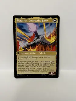 Megatron, Tyrant 012 Universes Beyond: Transformers BOT MTG Magic NM - Image 2