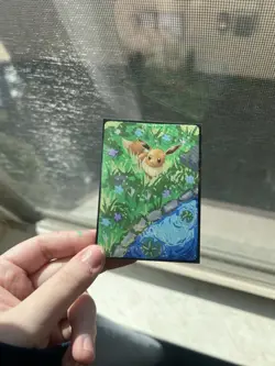 Eevee Altered Pokemon Pokemon Card TCG Hand Painted Print Custom Art - Image 4
