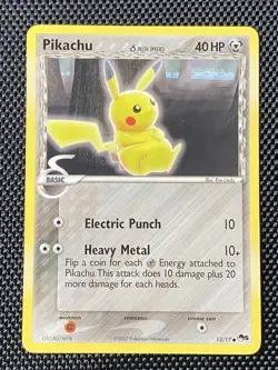 Pikachu 13/17 - Pop Series 5 Non Holo Pokemon Card LP+ - Image 1