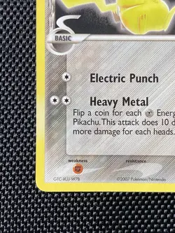 Pikachu 13/17 - Pop Series 5 Non Holo Pokemon Card LP+ - Image 5